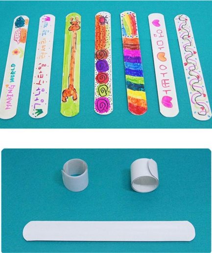 DIY Blank Slap Bracelets