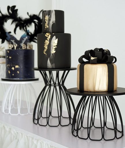Black/White Cake Stands