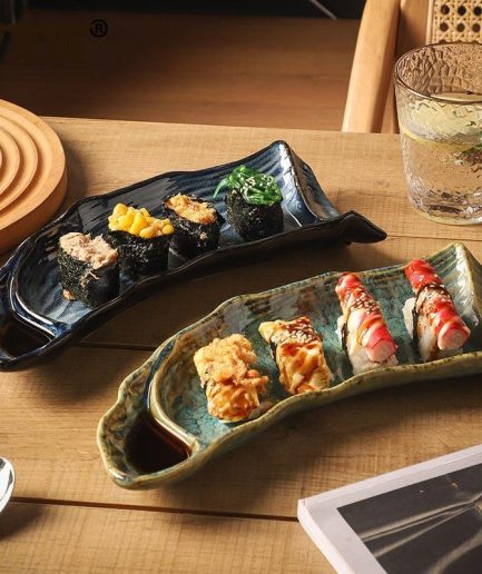 Ceramic Sushi Serving Plate