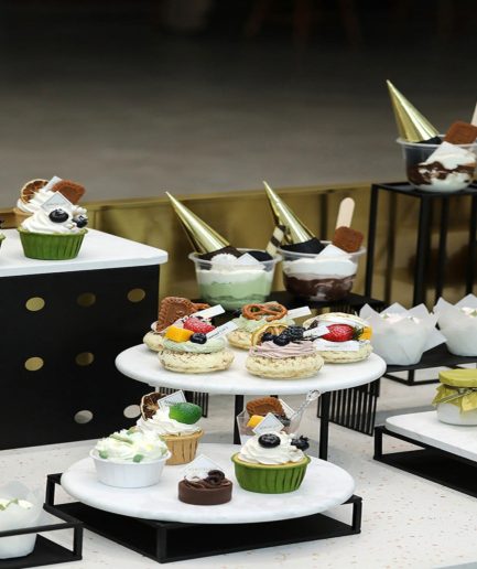 Marble Dessert Stands