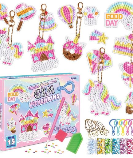 Gem Diamond Keychain Craft Set