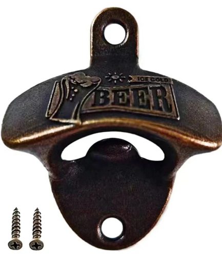 Retro Wall Mounted Beer Bottle Opener