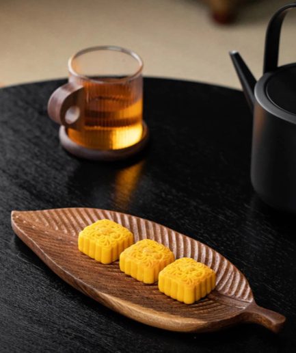 Wooden Leaf Tray