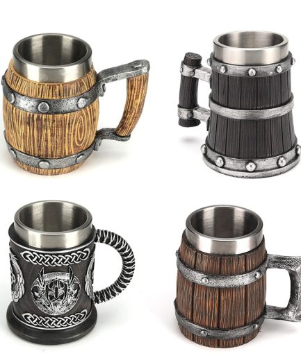 Viking Style Beer Mugs