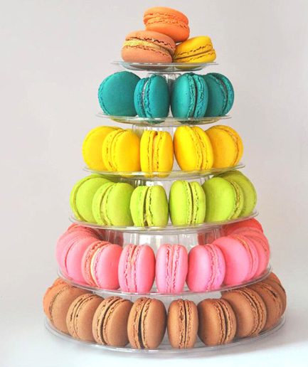 6-Tier Macaron Cone Stand